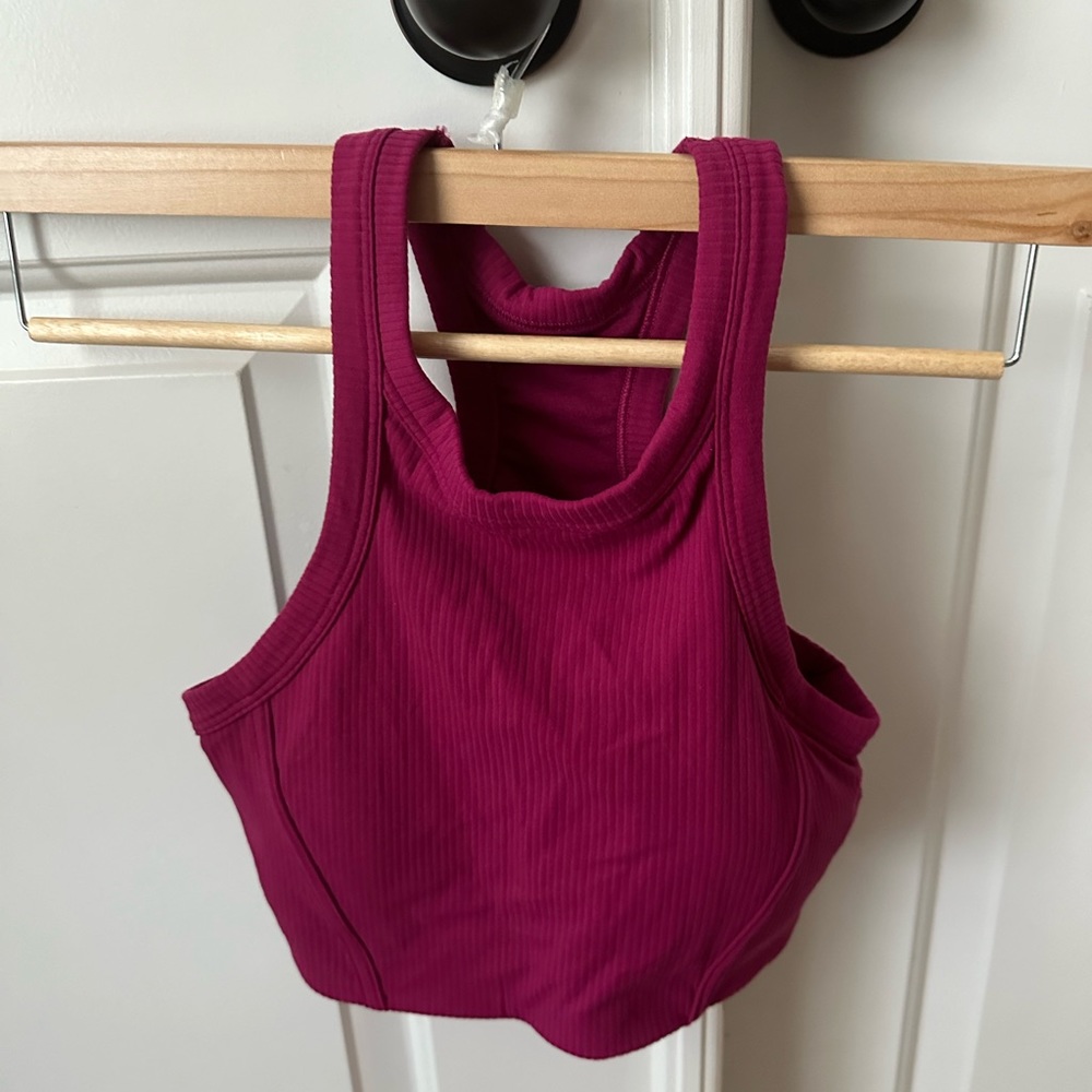 Lululemon Sports Bra- Energy Longline Bra *Rib MGPR 8